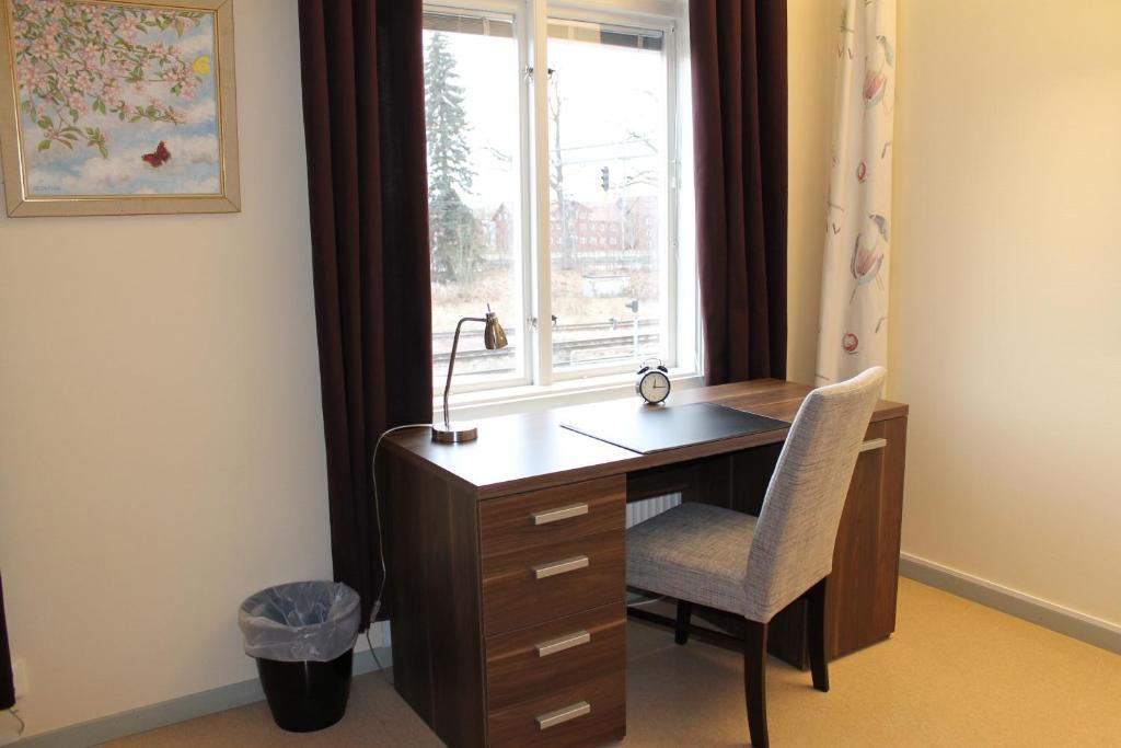 Stationshusets Hotell Och Cafe ヒェーピング 部屋 写真