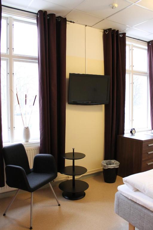 Stationshusets Hotell Och Cafe ヒェーピング 部屋 写真