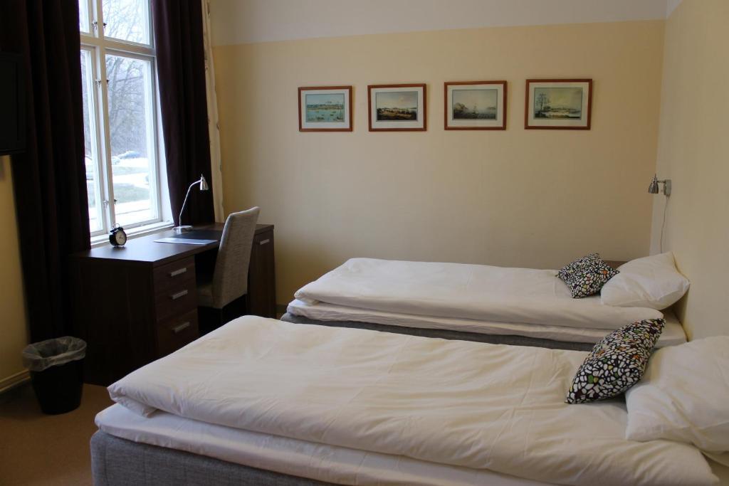 Stationshusets Hotell Och Cafe ヒェーピング 部屋 写真